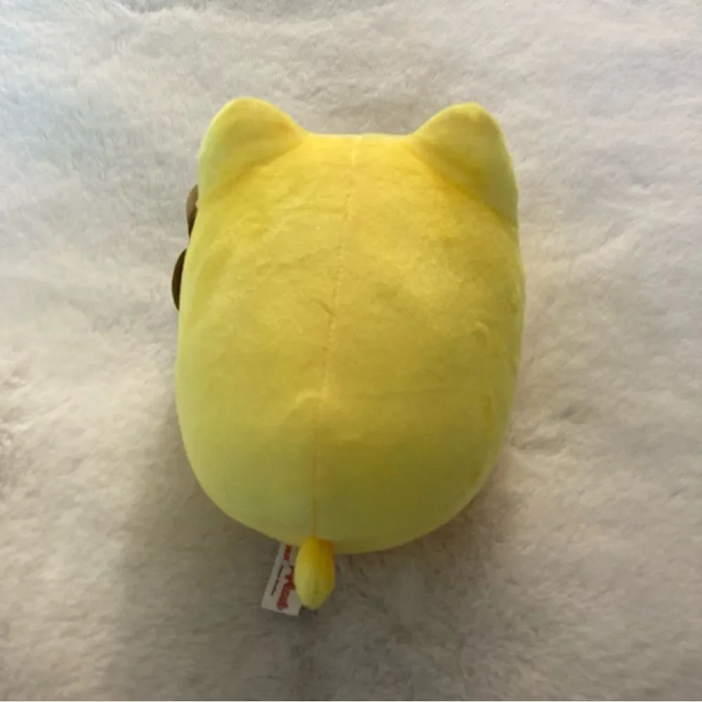 Aurora Peach Lemon Meowchi 7” Plush Yellow Plushie 7 Inches Stuffed Animal Cat